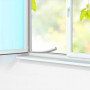 Joint d'isolation adhésif de porte et fenêtre - 2 à 6 mm - 6m - blanc
