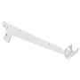 Console penderie double 330mm blanc