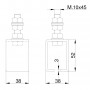 Support réglable F‐30 pour portes coulissantes suspendues ESTEBRO