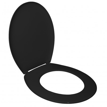 Abattant WC pvc noir Essential