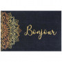 Tapis absorbant Boston Bonjour mandala 40x60cm