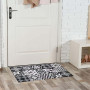 Tapis absorbant BOSTON Carreaux Ciment noir/blanc 50x80cm