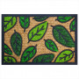 Tapis coco combi absorbant Cuba décor Feuilles 40x60cm