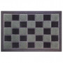 Tapis grattoir picots floqués noir-gris 40x60cm