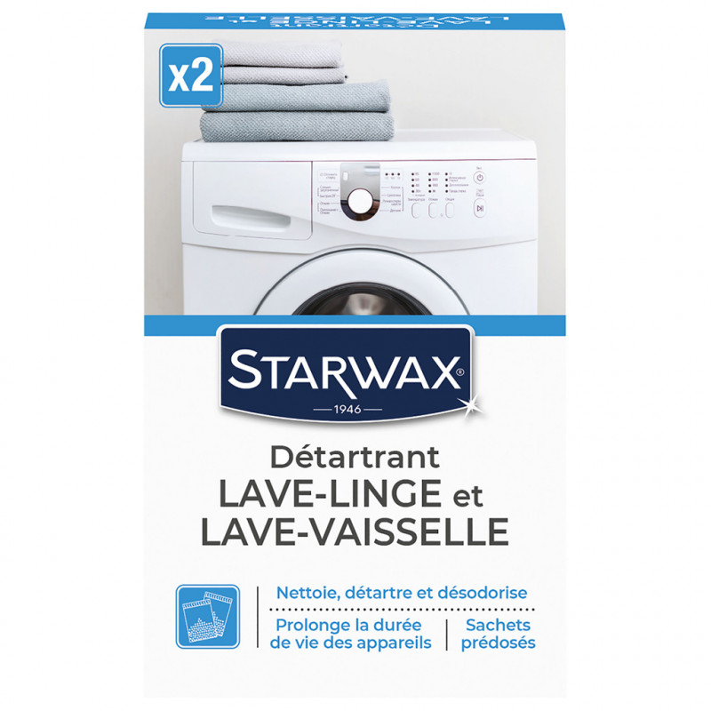 Nettoyant détartrant pour lave linge et lave vaisselle 150g STARWAX