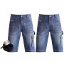 Lot de 2 Bermudas jean DENIM bleu + Ceinture KAPRIOL