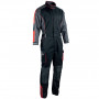 Combinaison simple zip poches genouillère 2 positions RACER noir FACOM