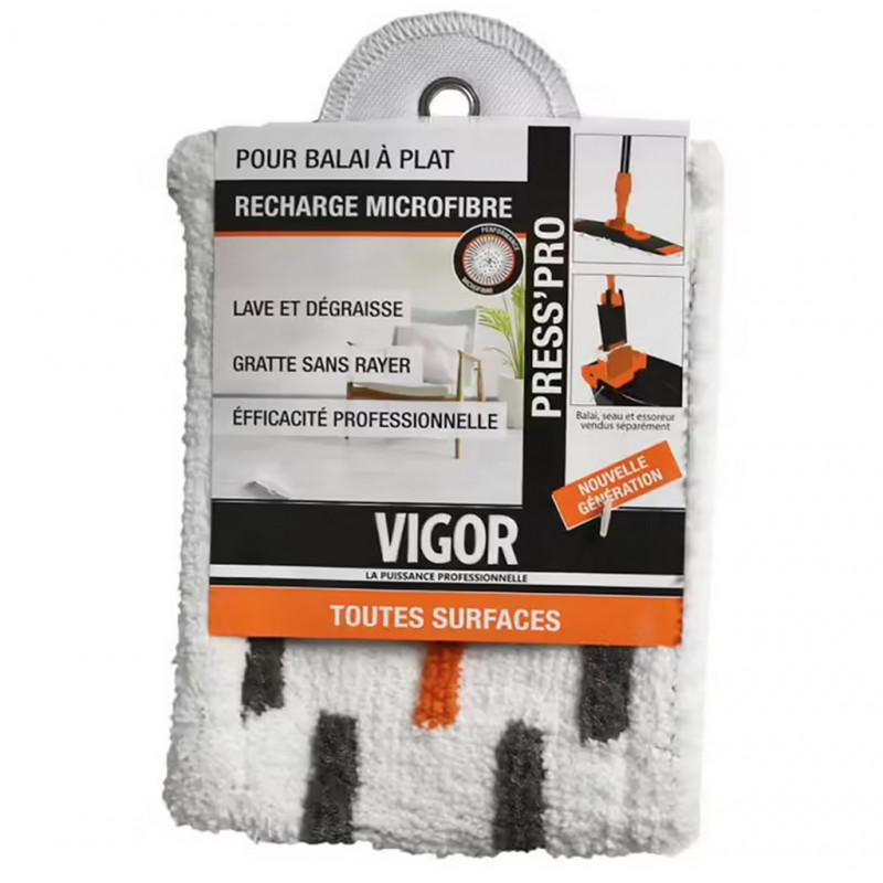 Recharge microfibre Press'pro VIGOR