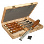 Coffret de 5 ciseaux à bois 6-25mm manche bois  2-16-217 STANLEY