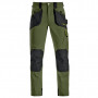 Pantalon de travail SLICK vert KAPRIOL