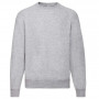 Sweat-shirt gris clair classique FR622160 ACTION WEAR