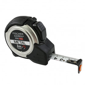 Mesure autobloquante corps métal 3m x 19mm FISCHER DAREX Mesure autobloquante corps métal 3m x 19mm FISCHER DAREX