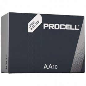 10 Piles alcalines Procell LR6/AA (1,5V) DURACELL 10 Piles alcalines Procell LR6/AA (1,5V) DURACELL