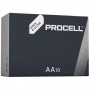 10 Piles alcalines Procell LR6/AA (1,5V) DURACELL