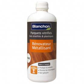 Rénovateur Métallisant pour parquets vitrifiés 1L BLANCHON Rénovateur Métallisant pour parquets vitrifiés 1L BLANCHON