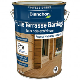 Huile Terrasse Bardage 5L BLANCHON Huile Terrasse Bardage 5L BLANCHON