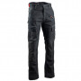 Pantalon de travail stretch multipoches CORTEX noir LMA