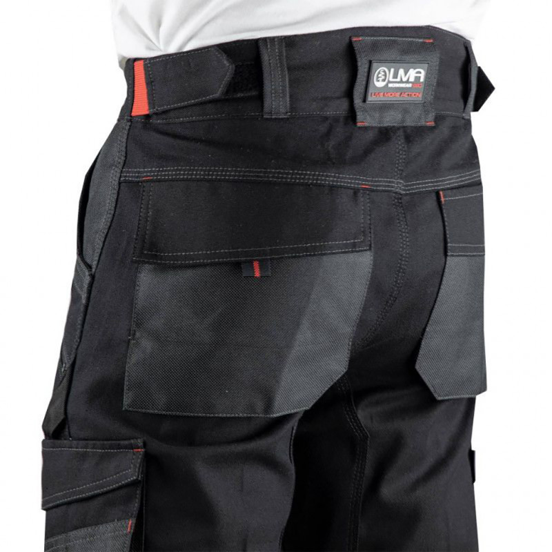 Pantalon de travail multipoche zéro métal LMA STATION - Oxwork