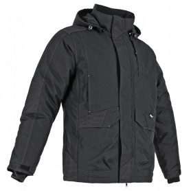 Parka matelassée multipoches coutures étanches OURAL noir LMA Parka matelassée multipoches coutures étanches OURAL noir LMA