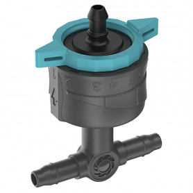 Lot de 5 Goutteurs en ligne réglables et régulateur de pression 1-8 L/h 13314-20 GARDENA Lot de 5 Goutteurs en ligne réglables et régulateur de pression 1-8 L/h 13314-20 GARDENA