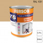 Peinture professionnelle Antirouille Fersob RAL 1001 Beige brillant 0,75L SOB PEINTURES