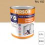 Peinture professionnelle Antirouille Fersob RAL 1002 Jaune sable brillant 0,75L SOB PEINTURES