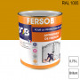 Peinture professionnelle Antirouille Fersob RAL 1005 Jaune miel brillant 0,75L SOB PEINTURES
