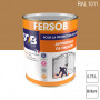 Peinture professionnelle Antirouille Fersob RAL 1011 Beige brun brillant 0,75L SOB PEINTURES