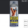 Peinture aérosol RAL 9011 Noir graphite brillant 400ml MOTIP