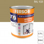Peinture professionnelle Antirouille Fersob RAL 1020 Jaune olive brillant 0,75L SOB PEINTURES