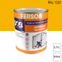Peinture professionnelle Antirouille Fersob RAL 1023 Jaune signalisation brillant 0,75L SOB PEINTURES