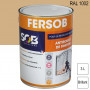 Peinture professionnelle Antirouille Fersob RAL 1002 Jaune sable brillant 3L SOB PEINTURES