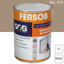 Peinture professionnelle Antirouille Fersob RAL 1019 Beige gris brillant 3L SOB PEINTURES