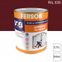 Peinture professionnelle Antirouille Fersob RAL 3005 Rouge vin brillant 0,75L SOB PEINTURES