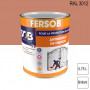 Peinture professionnelle Antirouille Fersob RAL 3012 Rouge beige brillant 0,75L SOB PEINTURES