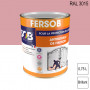 Peinture professionnelle Antirouille Fersob RAL 3015 Rose clair brillant 0,75L SOB PEINTURES