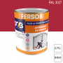 Peinture professionnelle Antirouille Fersob RAL 3027 Rouge framboise brillant 0,75L SOB PEINTURES
