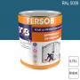 Peinture professionnelle Antirouille Fersob RAL 5009 Bleu azur 0,75L SOB PEINTURES
