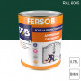 Peinture professionnelle Antirouille Fersob RAL 6005 Vert mousse brillant 0,75L SOB PEINTURES