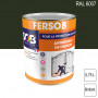 Peinture professionnelle Antirouille Fersob RAL 6007 Vert bouteille brillant 0,75L SOB PEINTURES