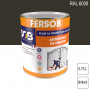 Peinture professionnelle Antirouille Fersob RAL 6008 Vert brun brillant 0,75L SOB PEINTURES