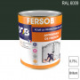 Peinture professionnelle Antirouille Fersob RAL 6009 Vert sapin brillant 0,75L SOB PEINTURES