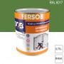 Peinture professionnelle Antirouille Fersob RAL 6017 Vert mai brillant 0,75L SOB PEINTURES