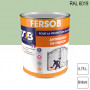 Peinture professionnelle Antirouille Fersob RAL 6019 Vert blanc brillant 0,75L SOB PEINTURES