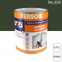 Peinture professionnelle Antirouille Fersob RAL 6020 Vert oxyde chromique brillant 0,75L SOB PEINTURES