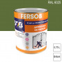 Peinture professionnelle Antirouille Fersob RAL 6025 Vert fougère brillant 0,75L SOB PEINTURES