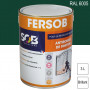 Peinture professionnelle Antirouille Fersob RAL 6005 Vert mousse brillant 3L SOB PEINTURES