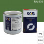 Peinture professionnelle PU ANTICO bi-composant RAL 6010 Vert herbe 1Kg (laque + durcisseur) SOB PEINTURES