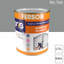 Peinture professionnelle Antirouille Fersob RAL 7042 Gris signalisation A brillant 0,75L SOB PEINTURES