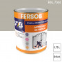 Peinture professionnelle Antirouille Fersob RAL 7044 Gris soie brillant 0,75L SOB PEINTURES